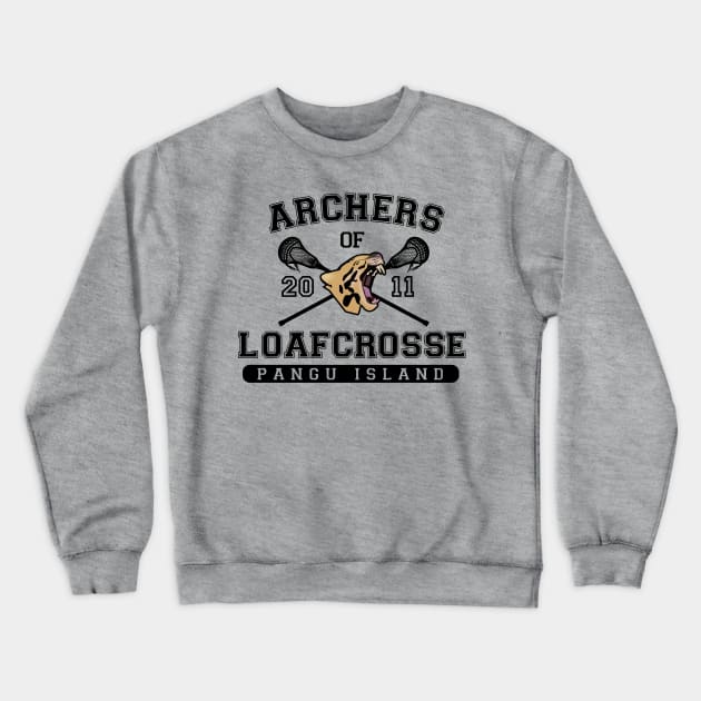 Archers of Loafcrosse Crewneck Sweatshirt by trebory6
